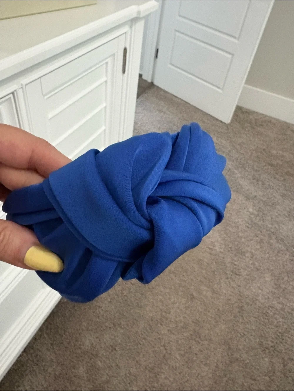 Blue Knotted Headband - Women Accessories